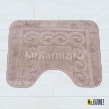 Коврик в туалет ТН темно-бежевый
