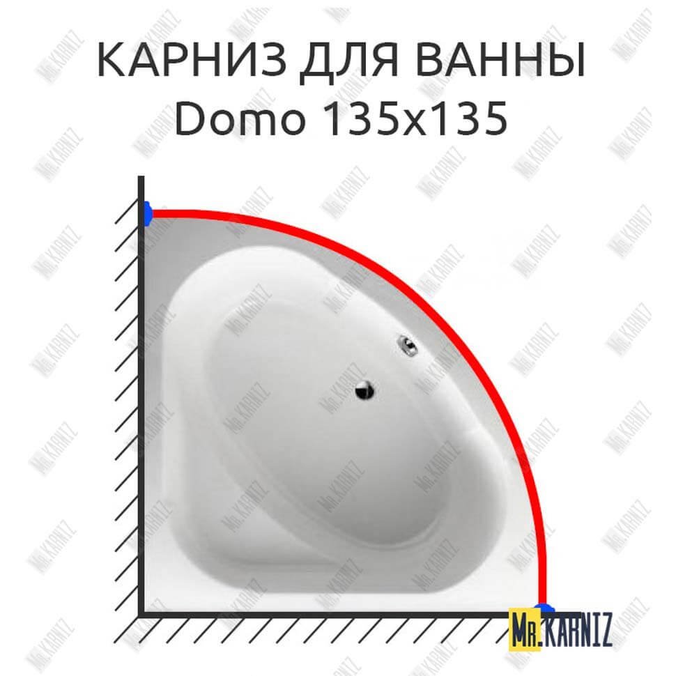 Карниз для ванны Jacob Delafon Domo 135х135 Усиленный 20 мм MrKARNIZ Карниз для ванны Jacob Delafon Domo 135х135 Усиленный 20 мм MrKARNIZ